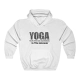 Y.O.G.A. - Unisex Heavy Blend™Yoga  Hooded Sweatshirt